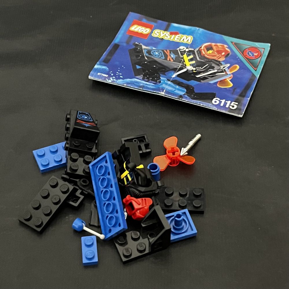 6115 LEGO Skuter Akwarekin