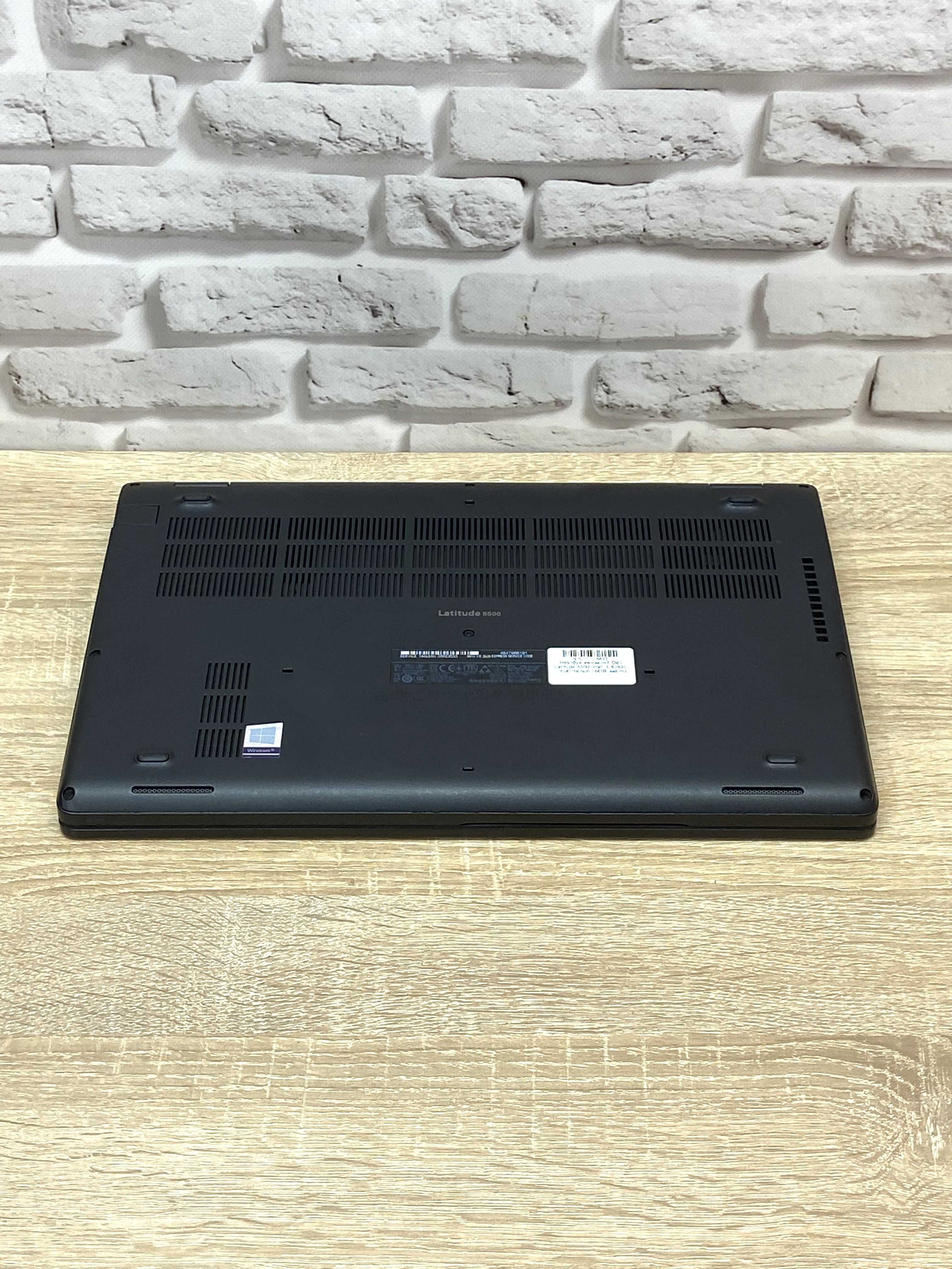 Dell Latitude 5500|i5-8265U|ram 16GB|ssd m2 256gb|HD 620|IPS/Touch