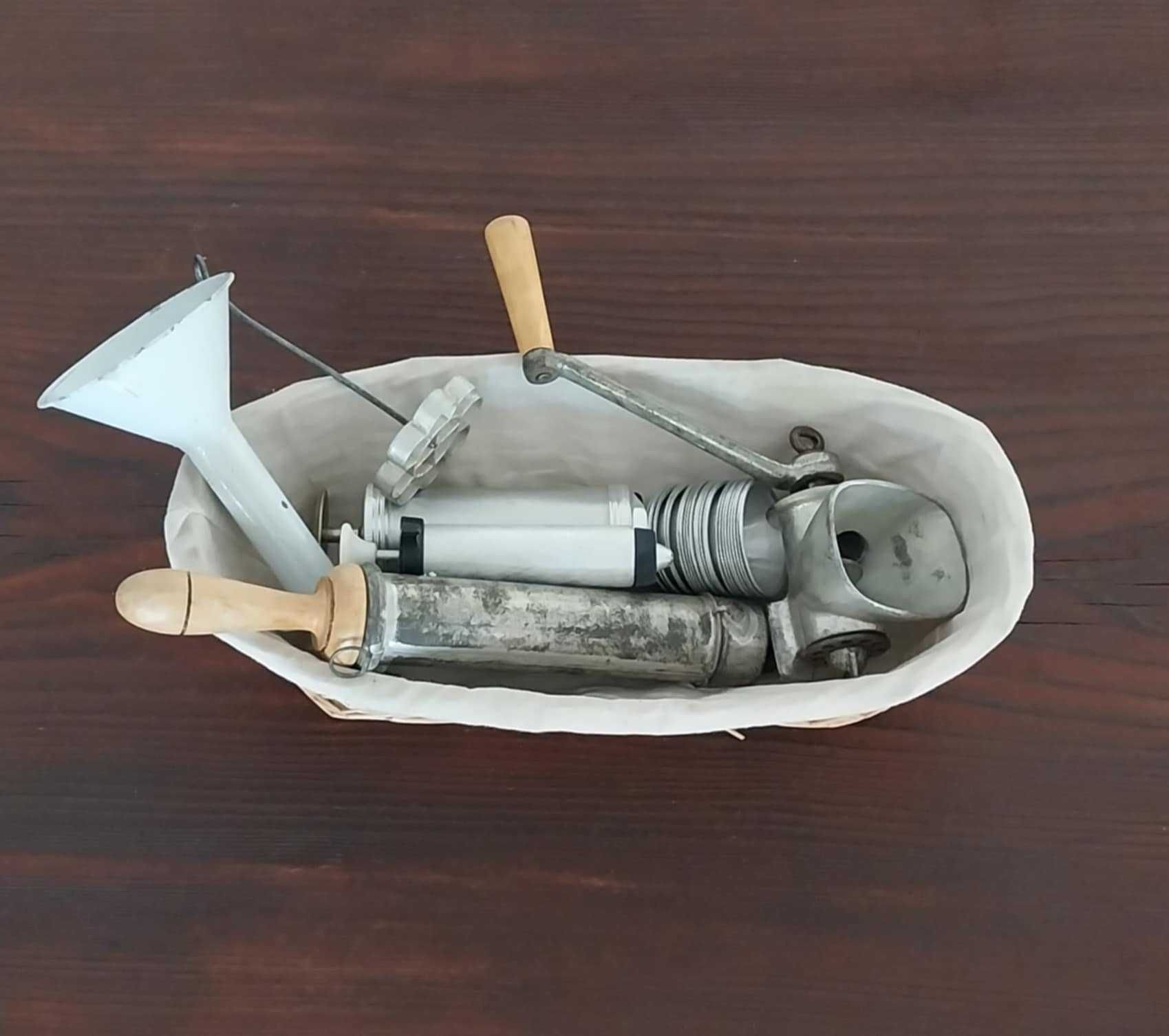 Açafate com vários Utensílios de Cozinha VINTAGE