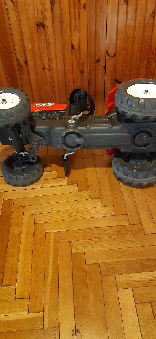 Traktorek z przyczepką Made in France