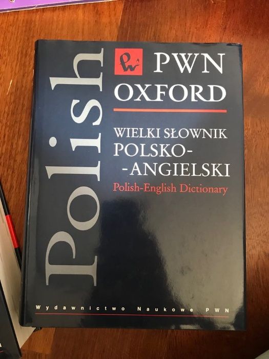 Wielki Słownik Polsko-Angielski PWN-Oxford Stan JAK NOWY