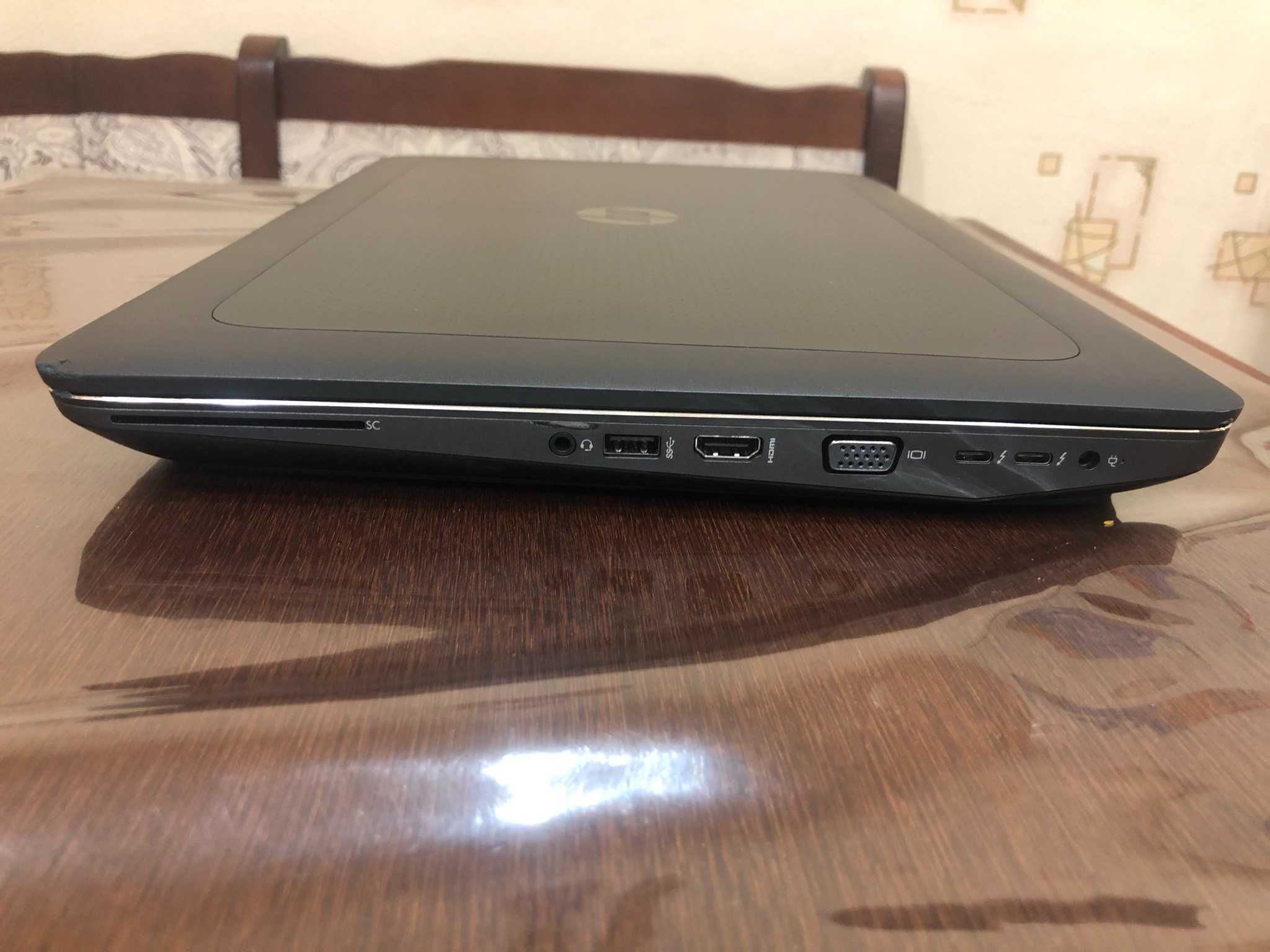 Ноутбук 17" FHD HP Zbook 17 G3 (i7-6700HQ/16/SSD512Gb/Nvidia M1000M)