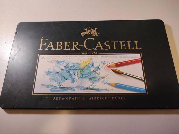 Faber Castell, kredki akwarelowe, Albrecht Durer, 36 kolorów + ołówek