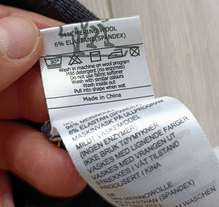 Damska cienka bluzka termiczna Bergans Sikori roz.S