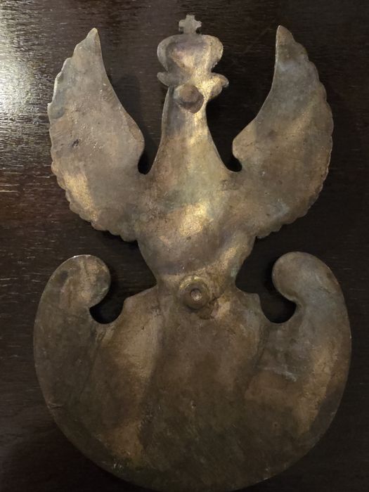 Stary orzeł Legionowy,Piłsudski.Piękna patyna.