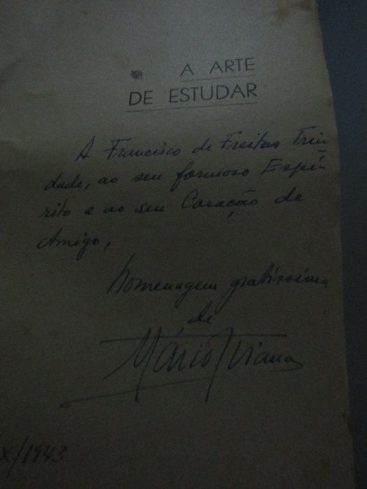 A Arte de estudar de 1943