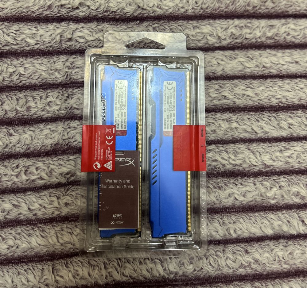 Fury HyperX DDR3 16gb 1866MHz ігрова оперативна памʼять