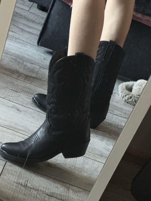 Ідеальні шкіряні козаки 41 розмір