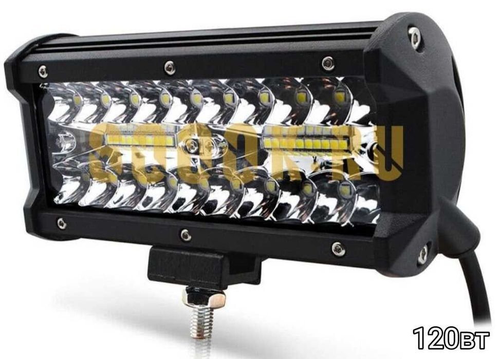 Фари лед 120W великі нові метал 1шт Фары LED 1шт с/х техники