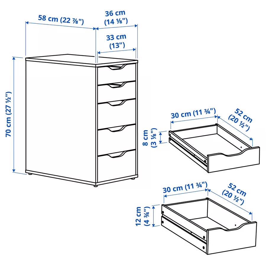 Secretaria e Armário de parede IKEA