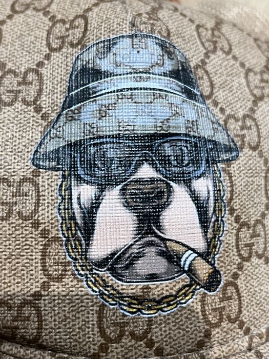 Gucci czapka z daszkiem bejsbolówka z siateczką truckerka