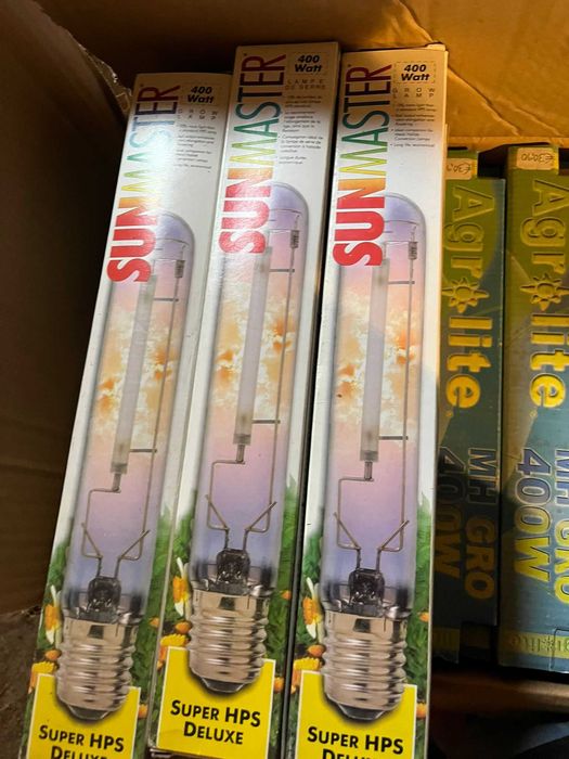 Lâmpadas HPS, CFL, MH