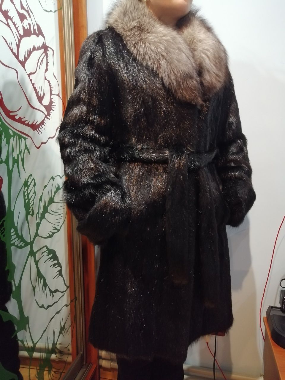 Шубка із нутрії.