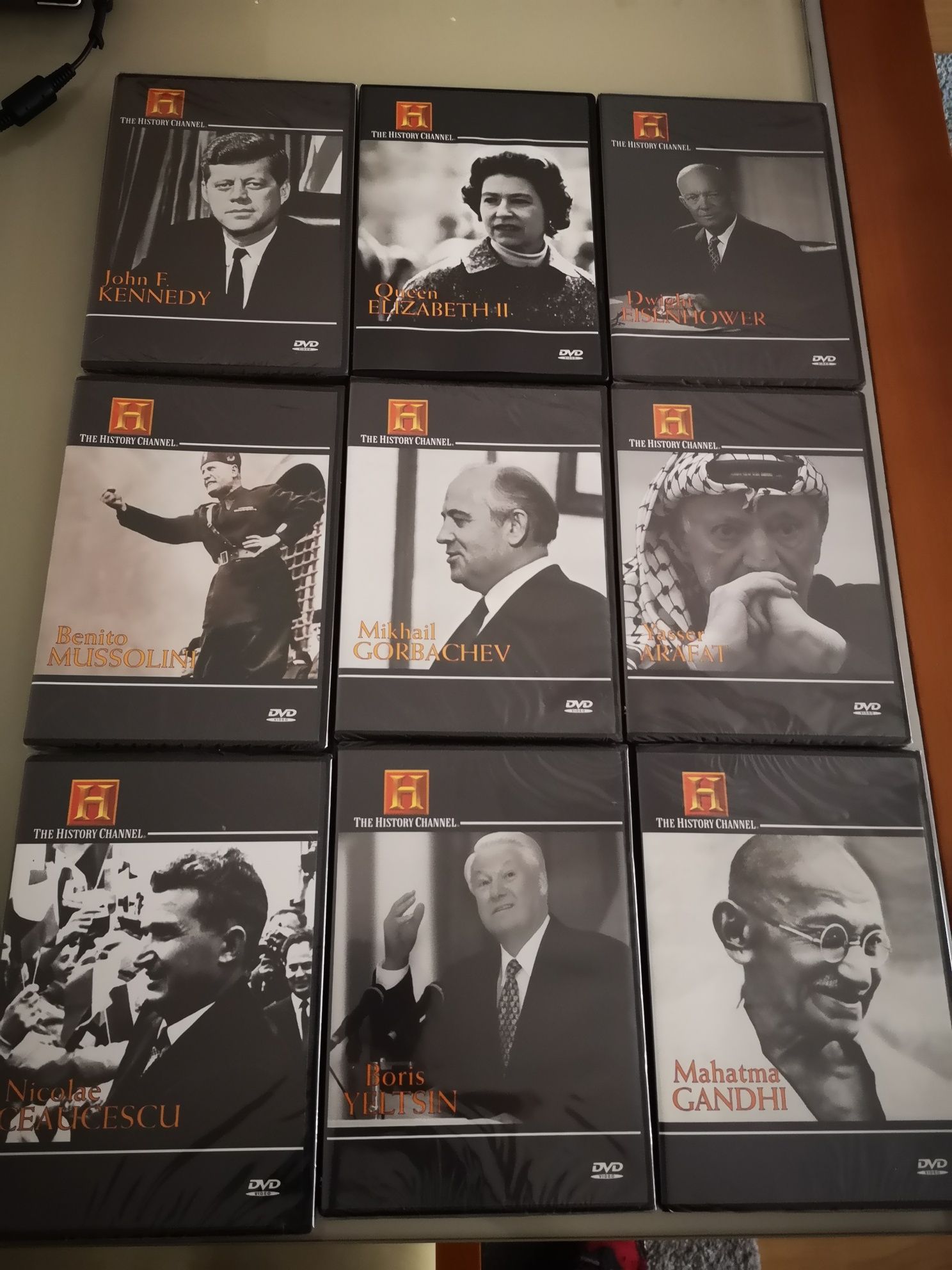 DVDs Canal História - Personalidades da História