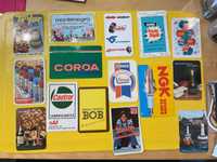 Conjunto de calendarios anos 80, bancos, seguradoras e publicidade PT