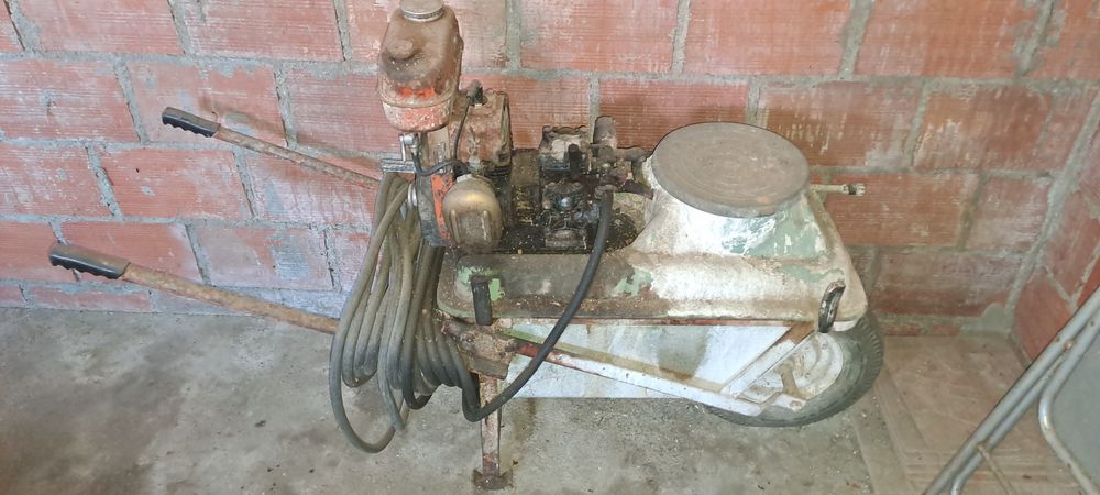 Maquina sulfatar com motor