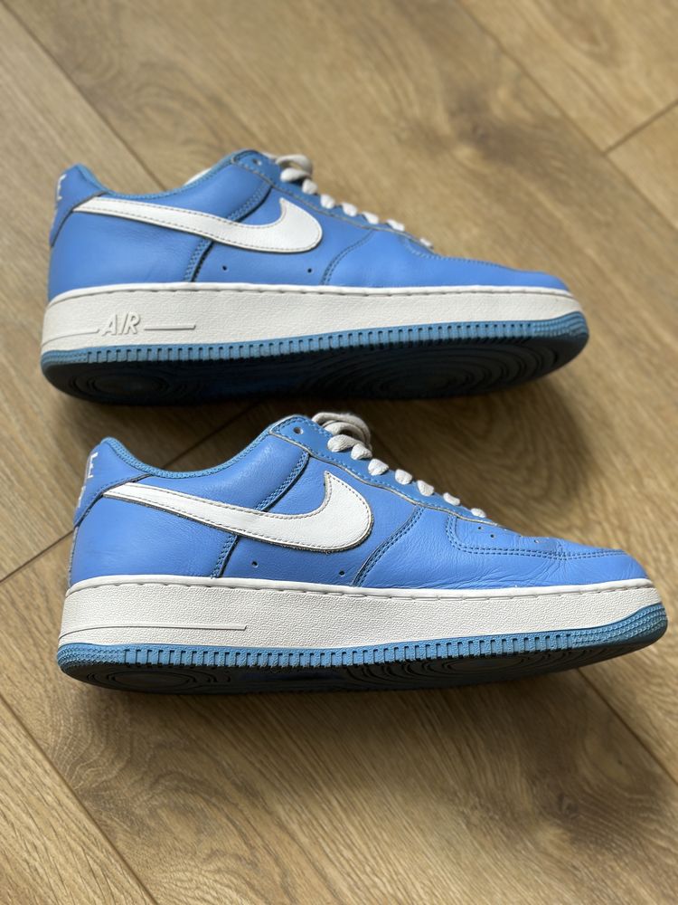 Oryginalne sneakersy buty Nike Air Force 1 Low Retro Blue 42,5