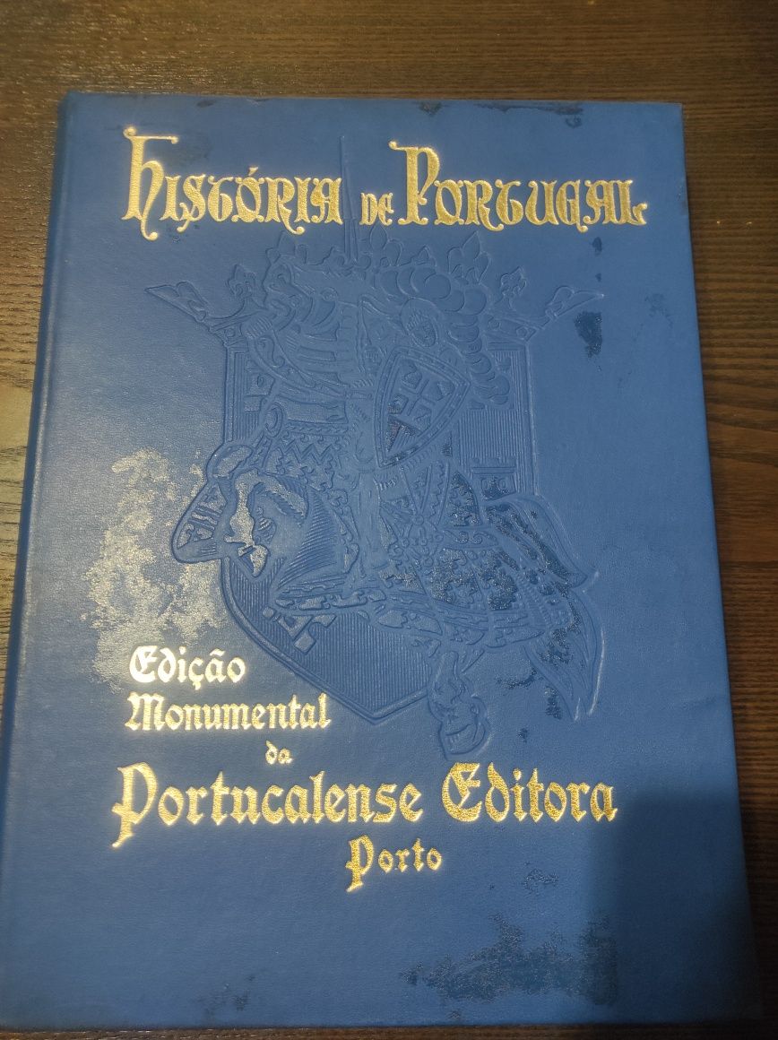 História de Portugal Edição Monumental da Portucalense Editora Porto