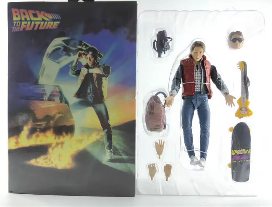 Boneco NECA - Marty - Back to the Future