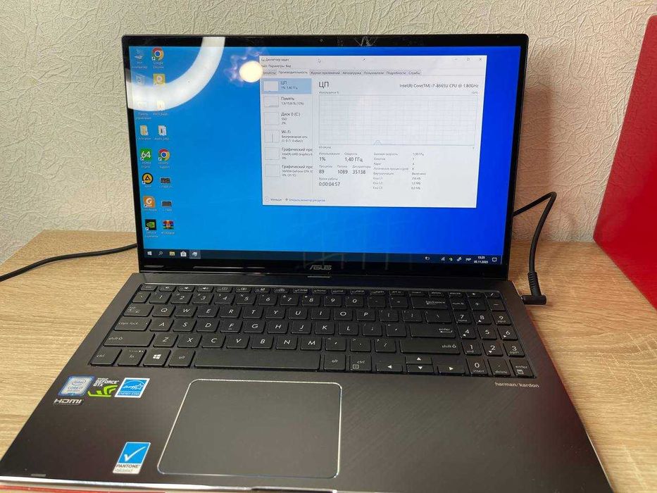 Ноутбук asus zenbook flip 15 Asus Q536FD-BI7T15 NVIDIA GTX1050 ігровий
