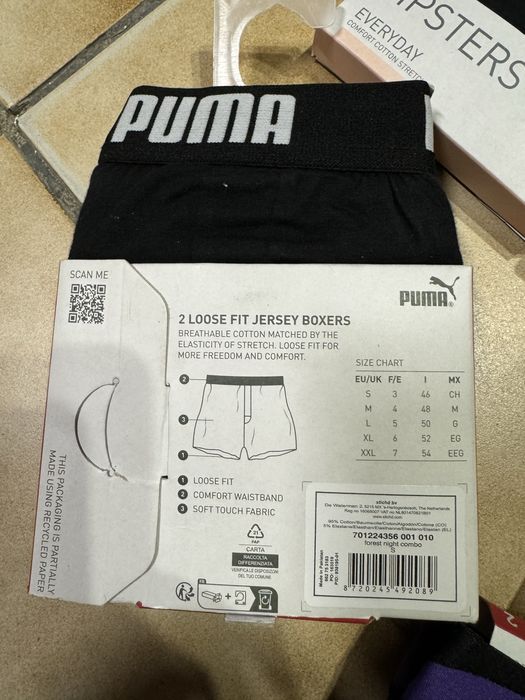 Білизна труси боксерки сімейні нові оригінал new s Puma sport casual