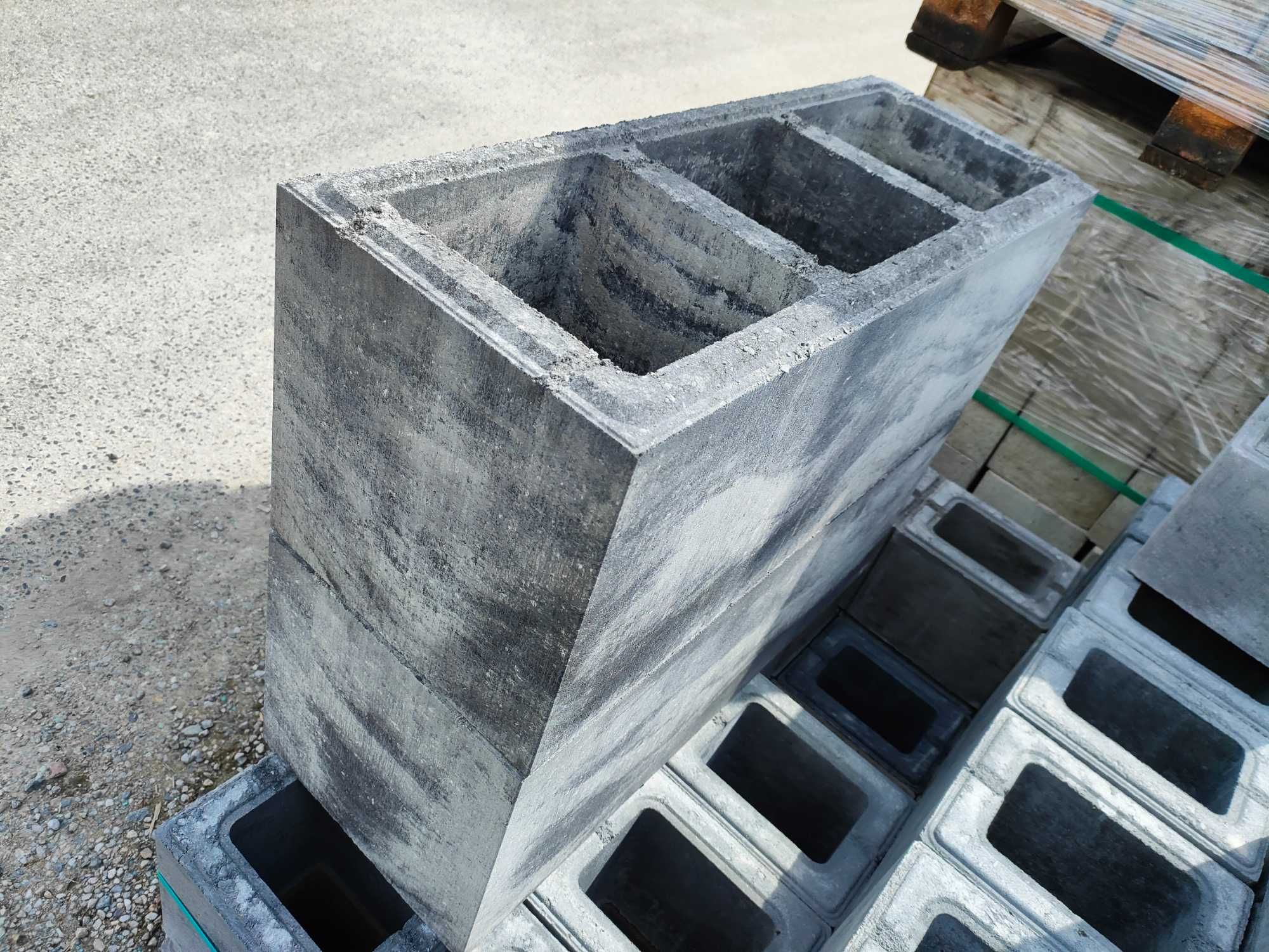 Filar podstawa pod pompę piec 75x28x28  donica gazon ogrodzenie pustak