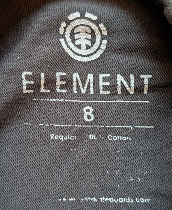 2 T-shirts ELEMENT e BILLABONG em algodão 8a
