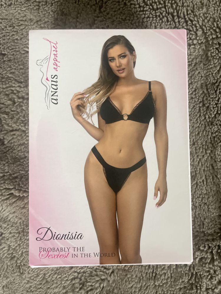 Komplet bielizny Dionisia S/M stanik stringi