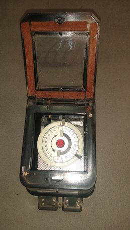 Zabytkowy 1970 zegar sterujący