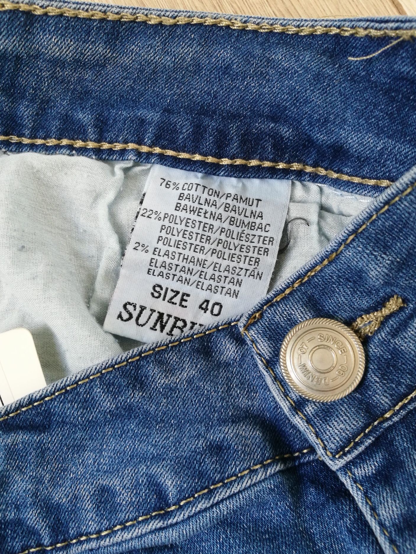 NOWA spódnica elastyczny denim XL