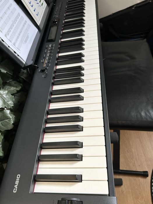 Teclado casio cdp s350 com saco de trabaporte e suporte como novo!