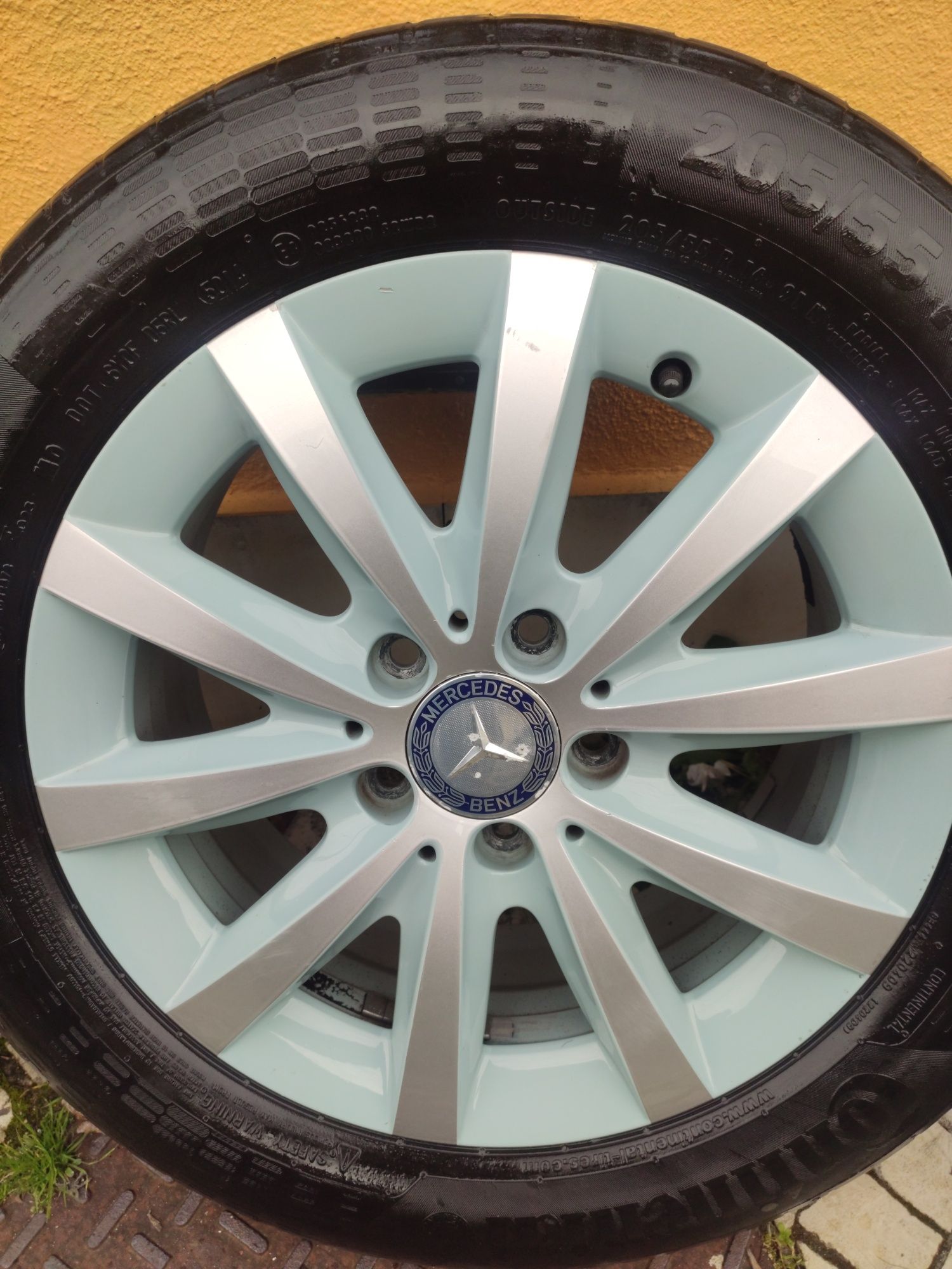 4 Jantes com pneus Mercedes Original
