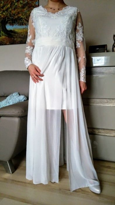 suknia ślubna- może być ciążowa