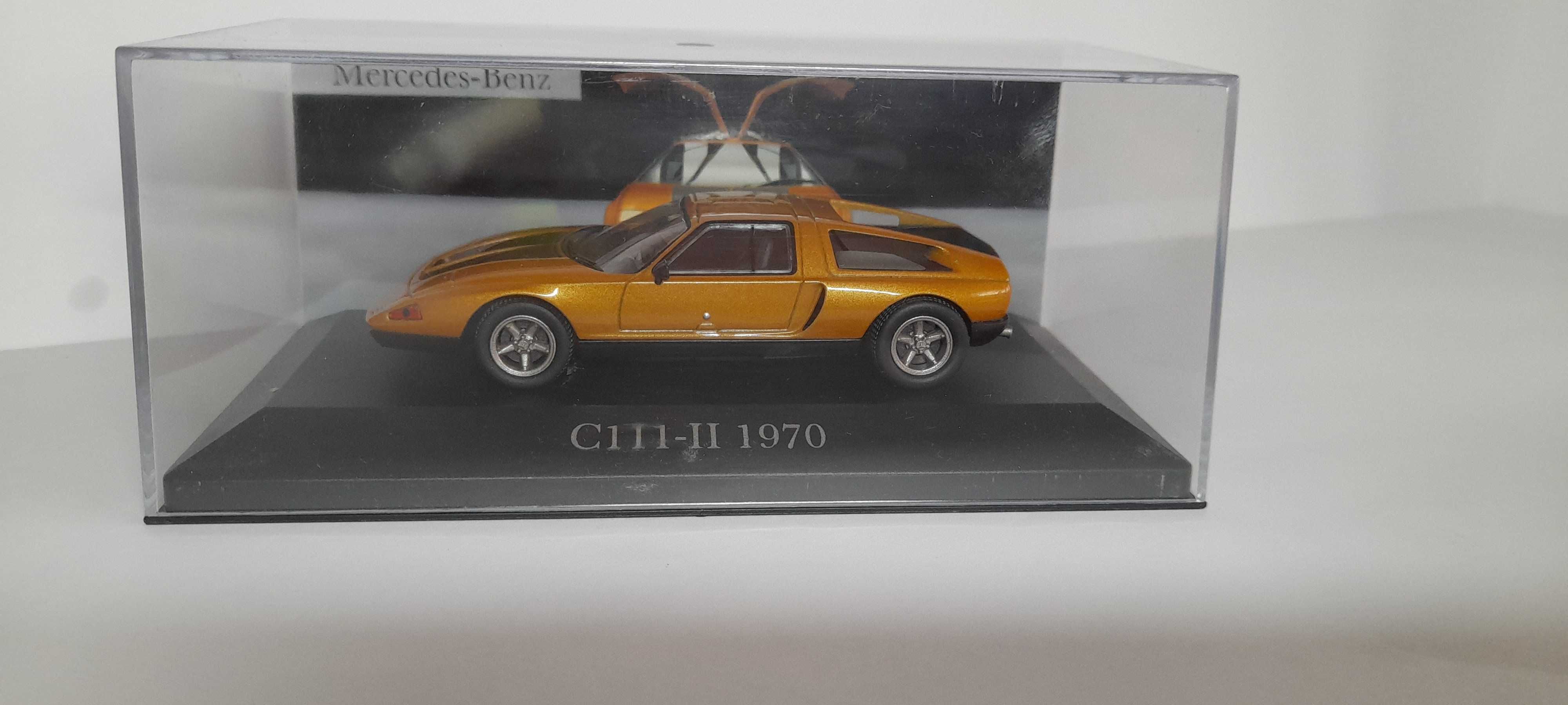 Miniatura Mercedes-Benz C111-II 1970 Edições Altaya 1/43