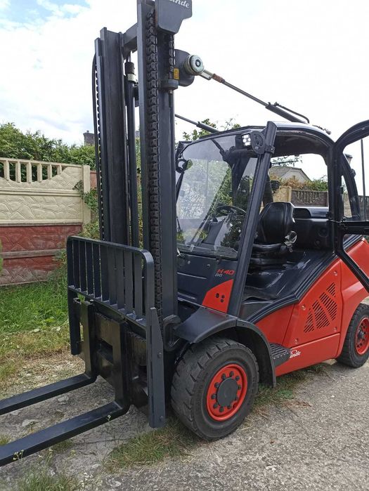 Linde H40-02 EVO 2015 Maszt 4M   Duplex LPG  Wózek Widłowy 4T