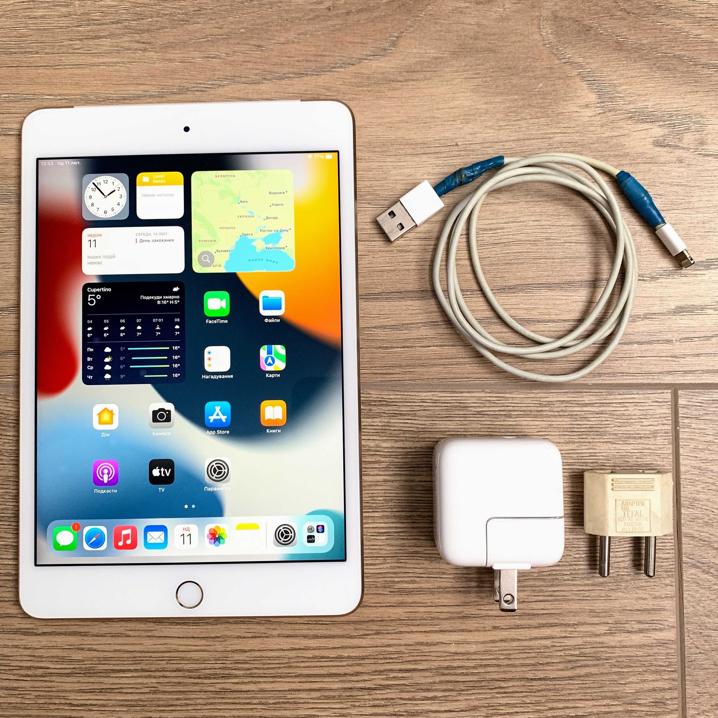 Планшет Apple iPad mini 4 (A1550) Wi-Fi + Cellular 64Gb Gold