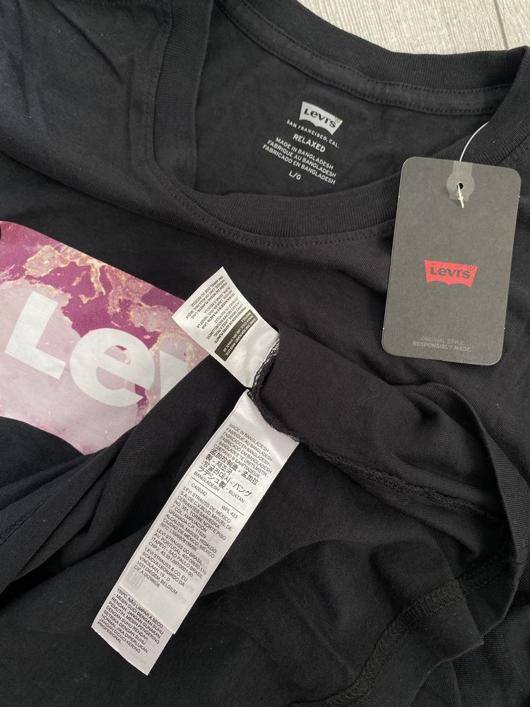 Футболка, тишка Levis Worldwide, L, new