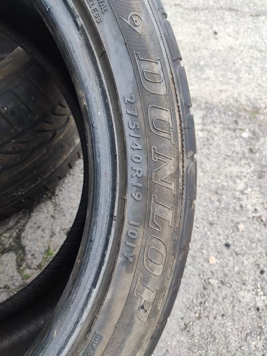 275/40/r19 Dunlop sport