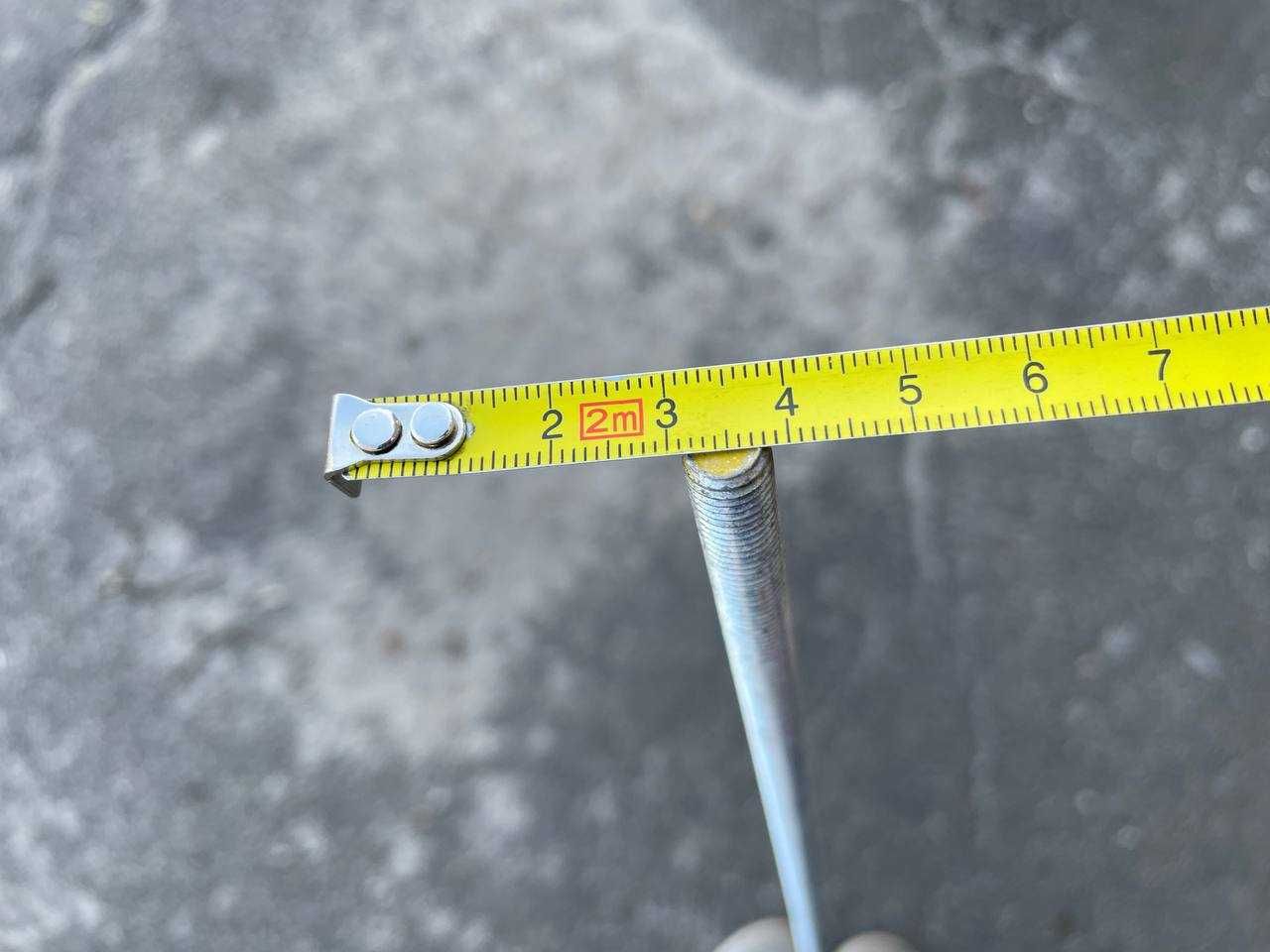 Шпилька резьбовая метрическая М8Х1000 мм шпилька М8 100см 1м саперна