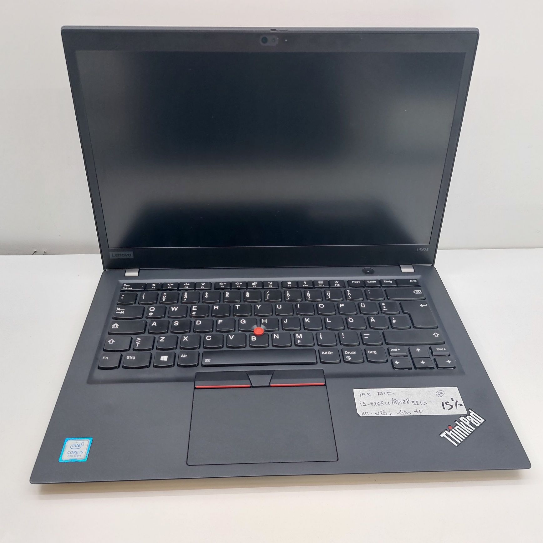 Ноутбук Lenovo ThinkPad T490S 14.1 FHD IPS/ i5-8265U/8 RAM/ 128 SSD бу