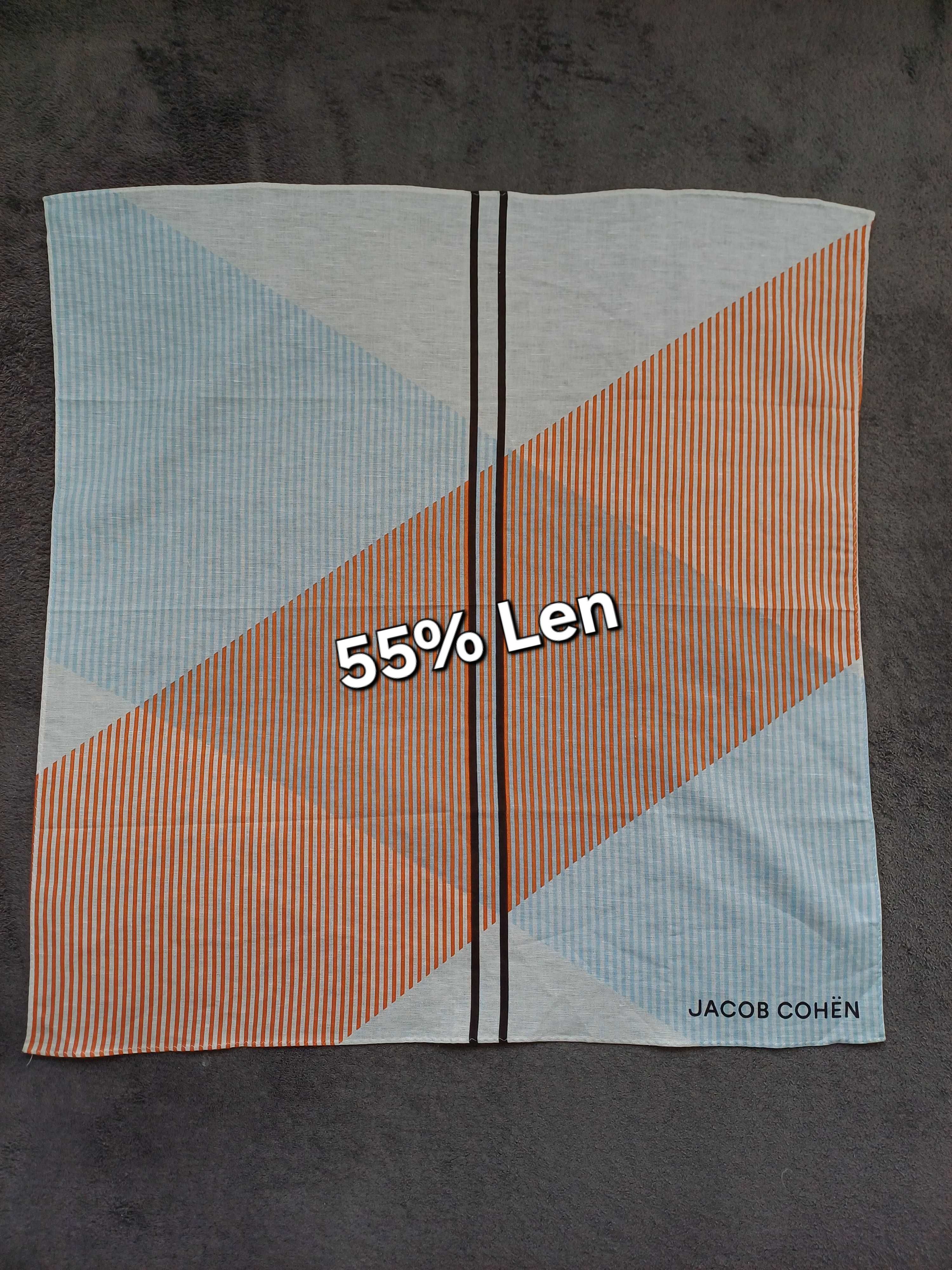 Jacob Cohen apaszka len bawełna