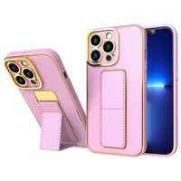 New Kickstand Case Etui Do Iphone 13 Pro Max Z Podstawką Różowy