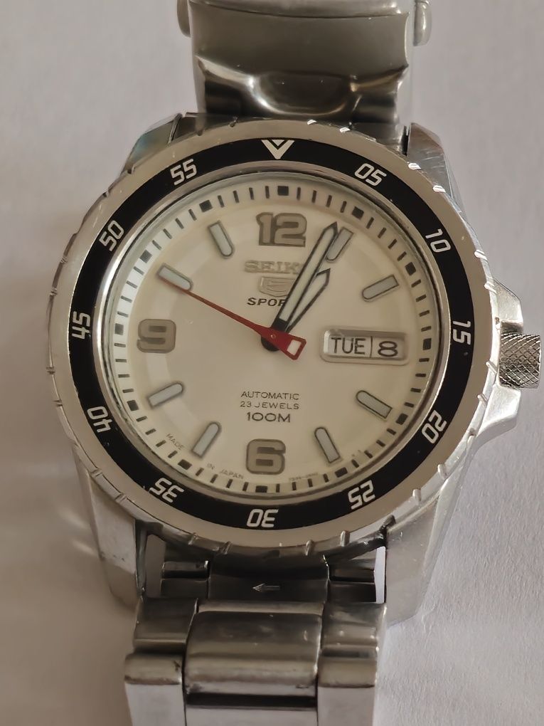 Zegarek 100M  SEIKO AUTOMATIC 5 Sports UNIKAT 7S36-03VO Japan