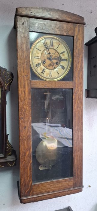 Zegar ścienny wahadłowy Le Roi à Paris – stan nieznany