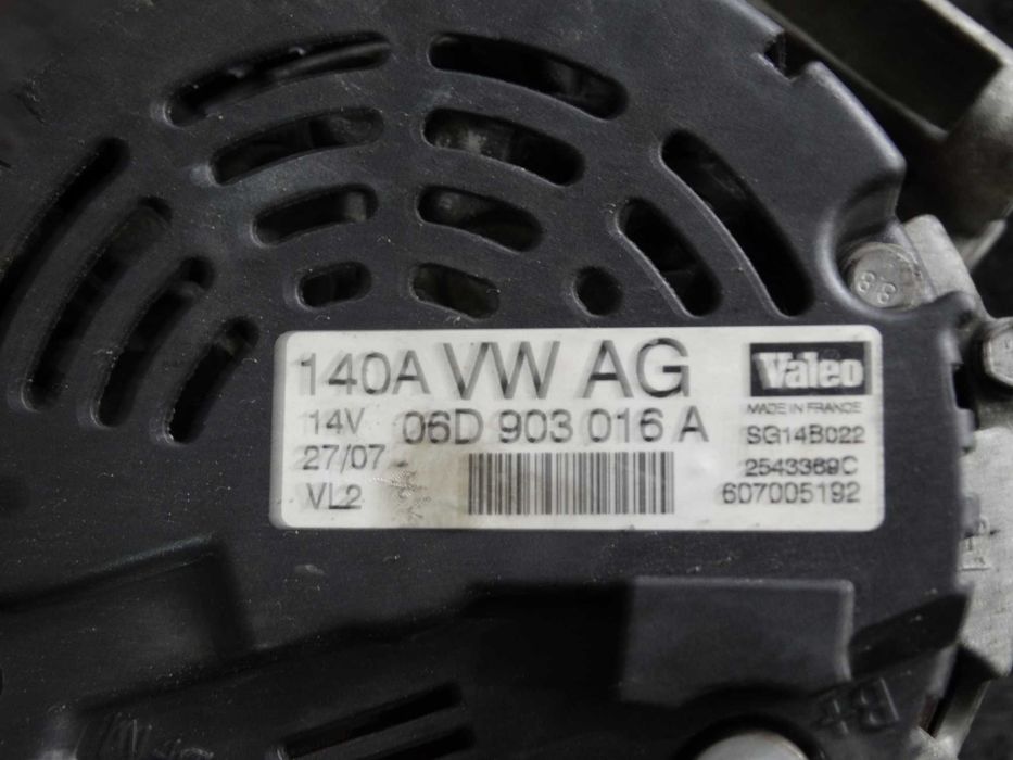 Генератор для Volkswagen Passat B6 2.0tsi 2005-2010 06D903016A