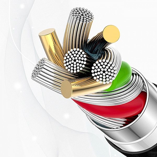 Kabel Dudao L9C Max 240W PD USB-C - USB-C 2m - biały