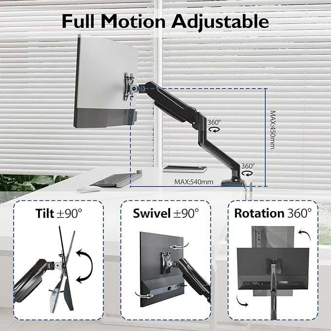 BONTEC Suporte para monitor de 13 - 34