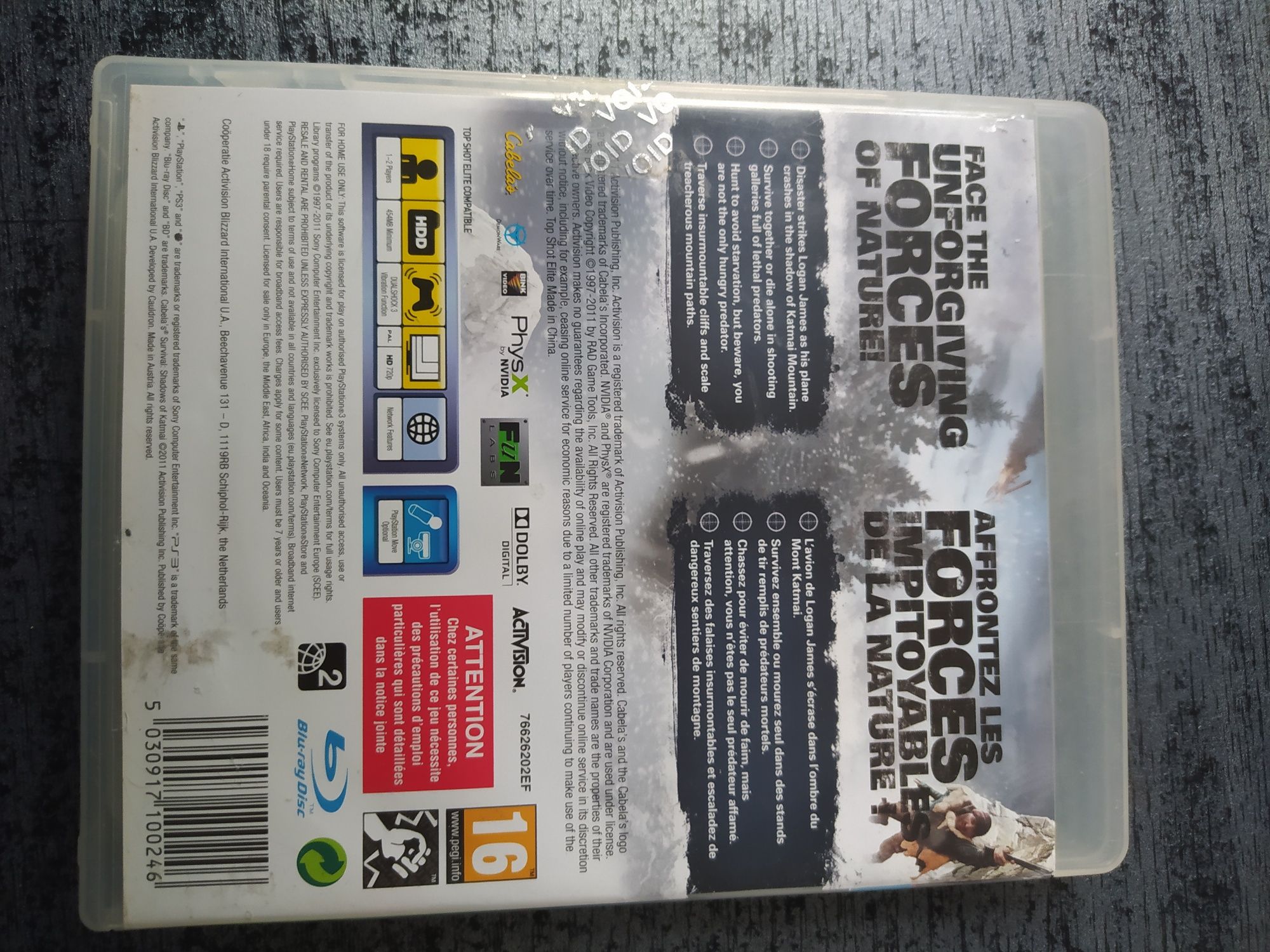 Cabelas survival shadows of katmai ps3
