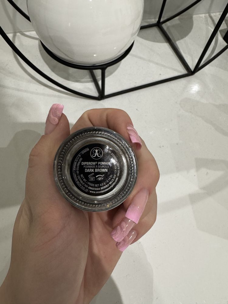 Pomada do brwi ABH dark brown