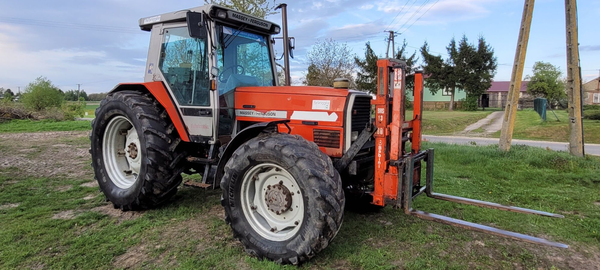 Massey ferguson 3080 ,paleciak, zarejestrowany